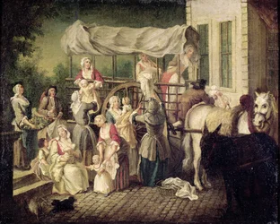 Die Ankunft der Ammen